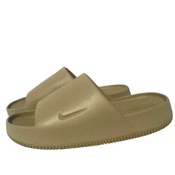 Nike Tan Slide Sandals - Picture 2 of 4